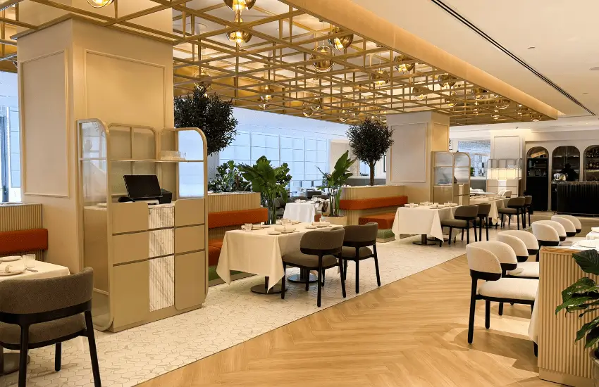 Modern Restaurant Furniture Design In Kempinski Hotel