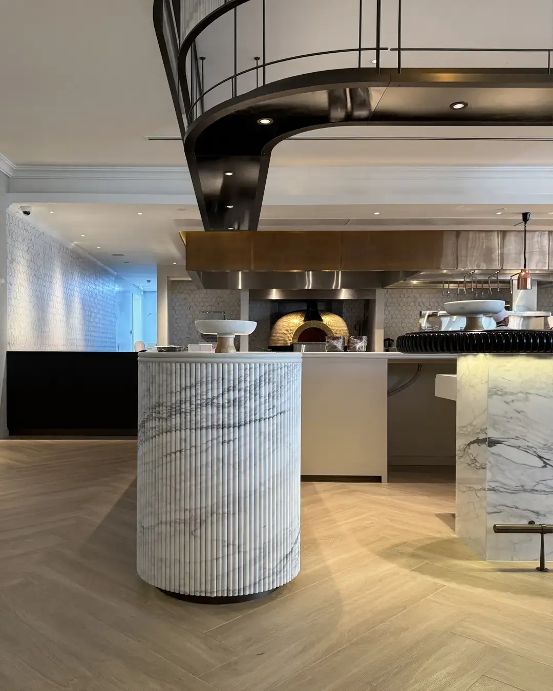 Modern Restaurant Furniture Design In Kempinski Hotel