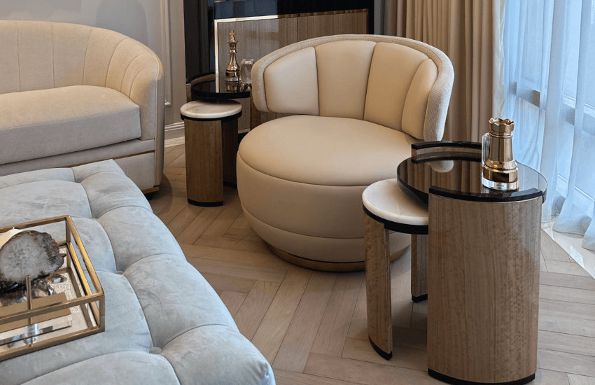 Contemporary Furniture Design For Burj Khalifa Apartment