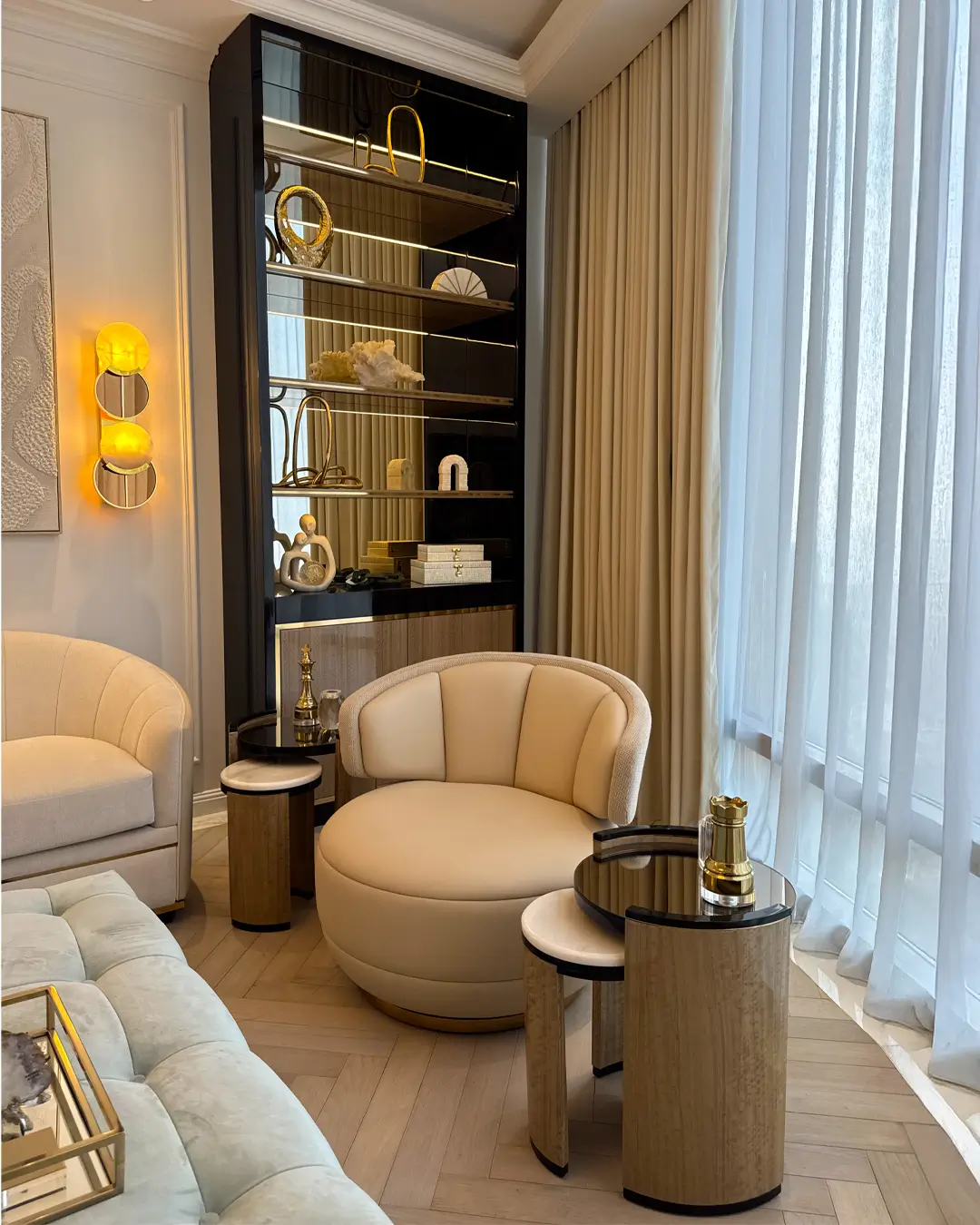 Contemporary Furniture Design For Burj Khalifa Apartment