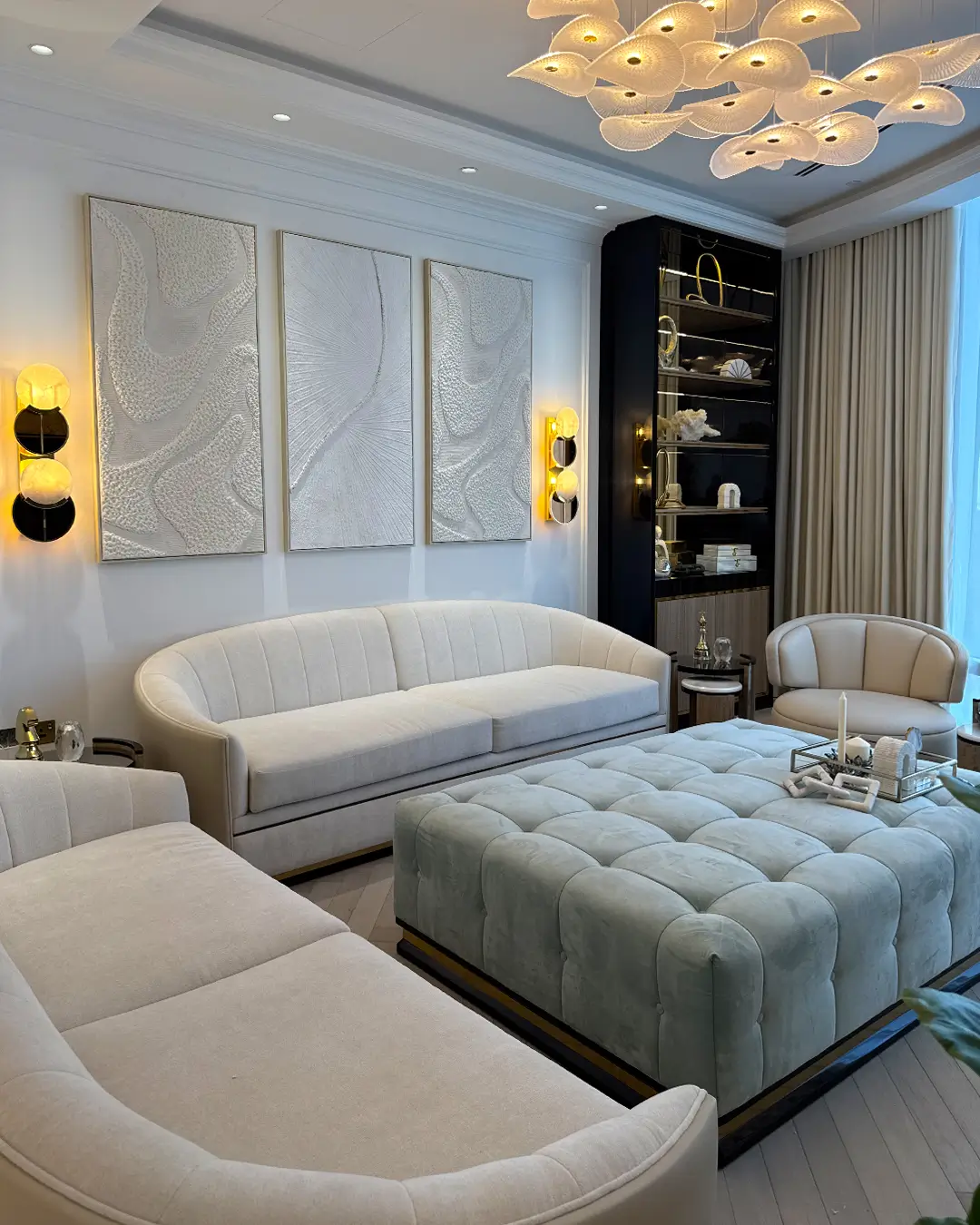 Contemporary Furniture Design For Burj Khalifa Apartment