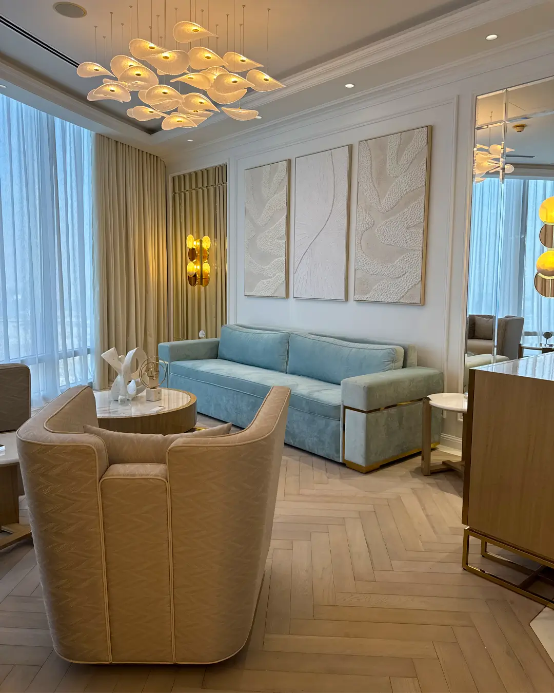 Contemporary Furniture Design For Burj Khalifa Apartment