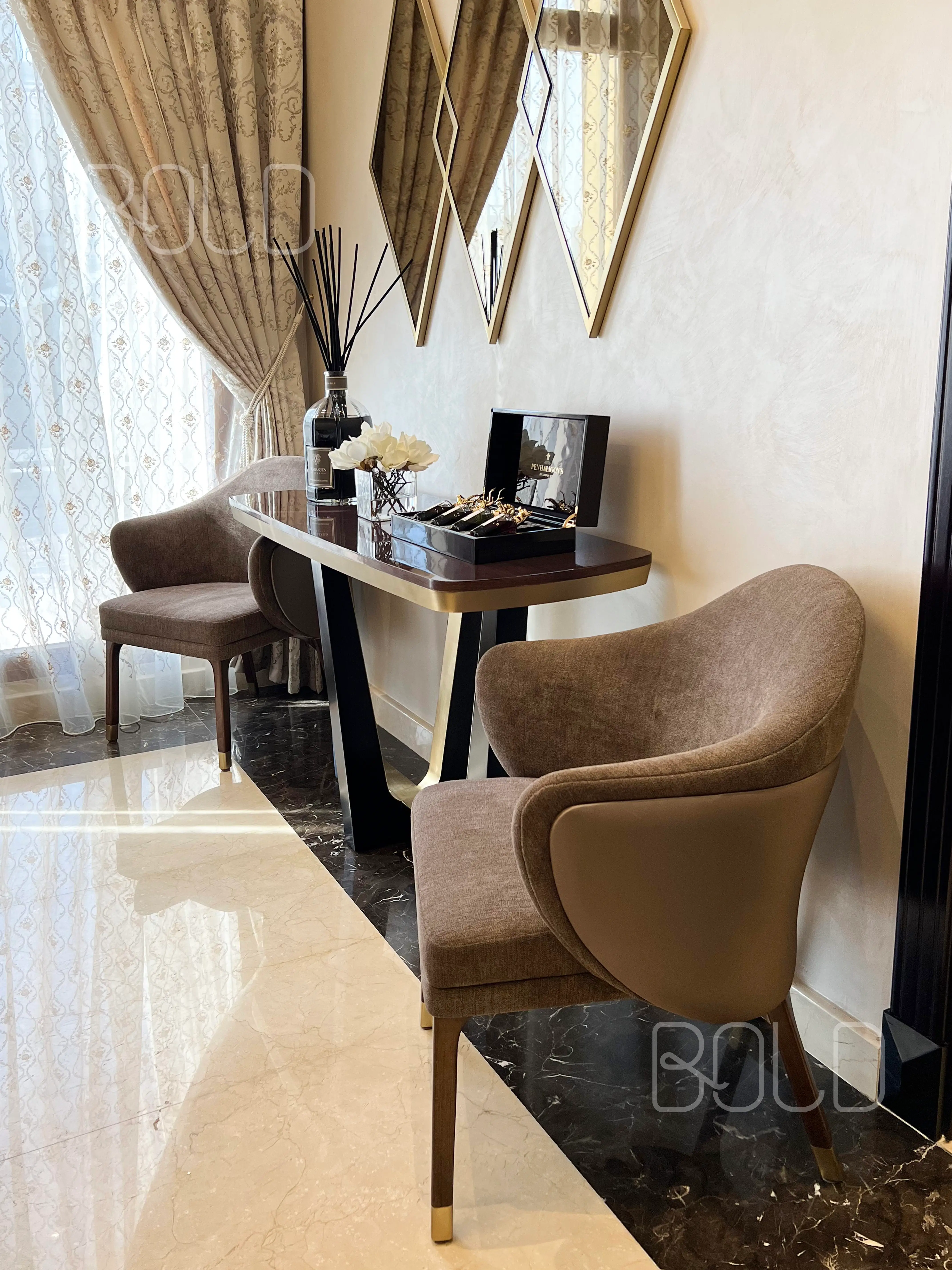 Custom Luxury Dining Room Furniture Design in Dubai – By BOLD