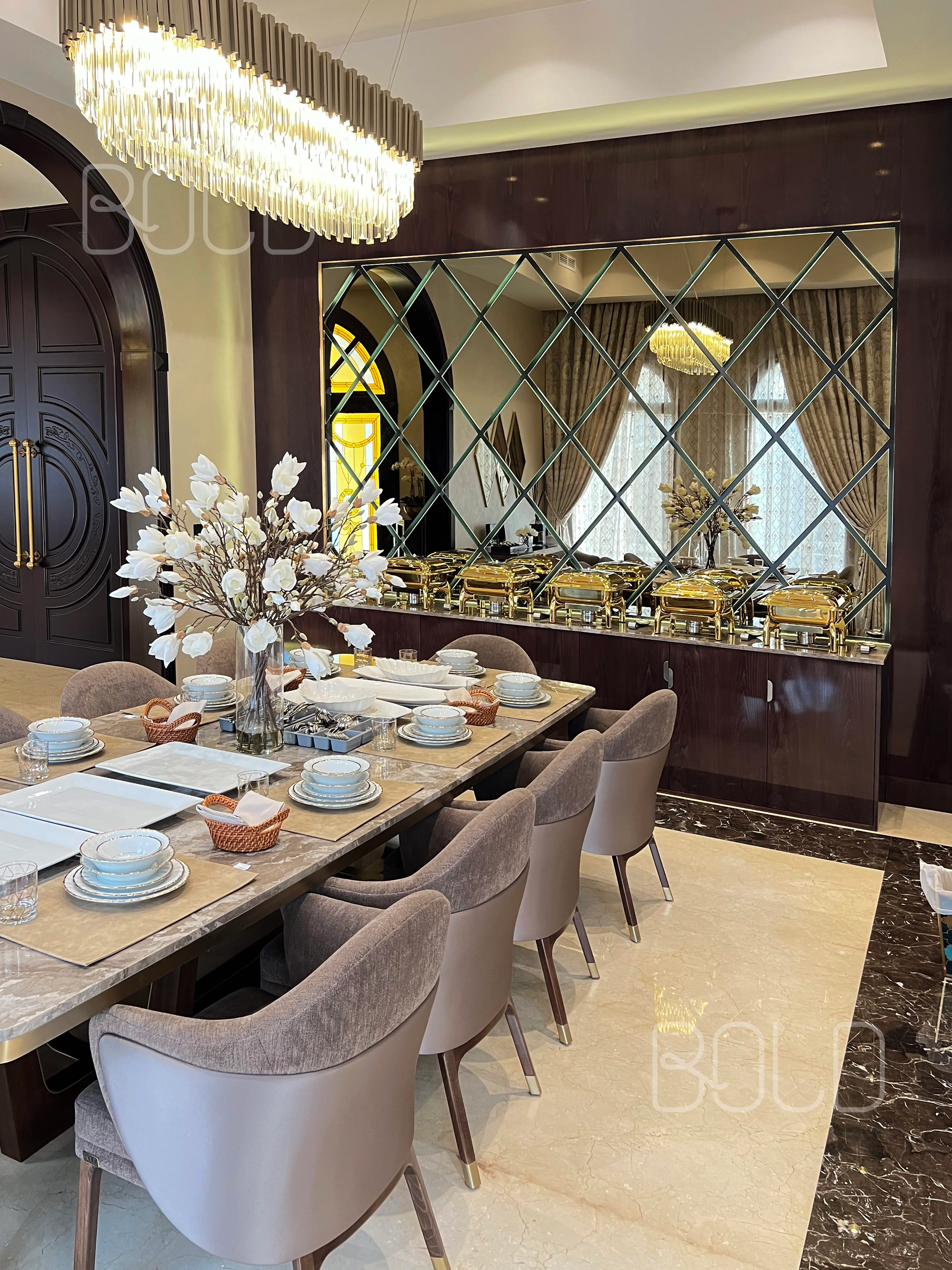 Custom Luxury Dining Room Furniture Design in Dubai – By BOLD