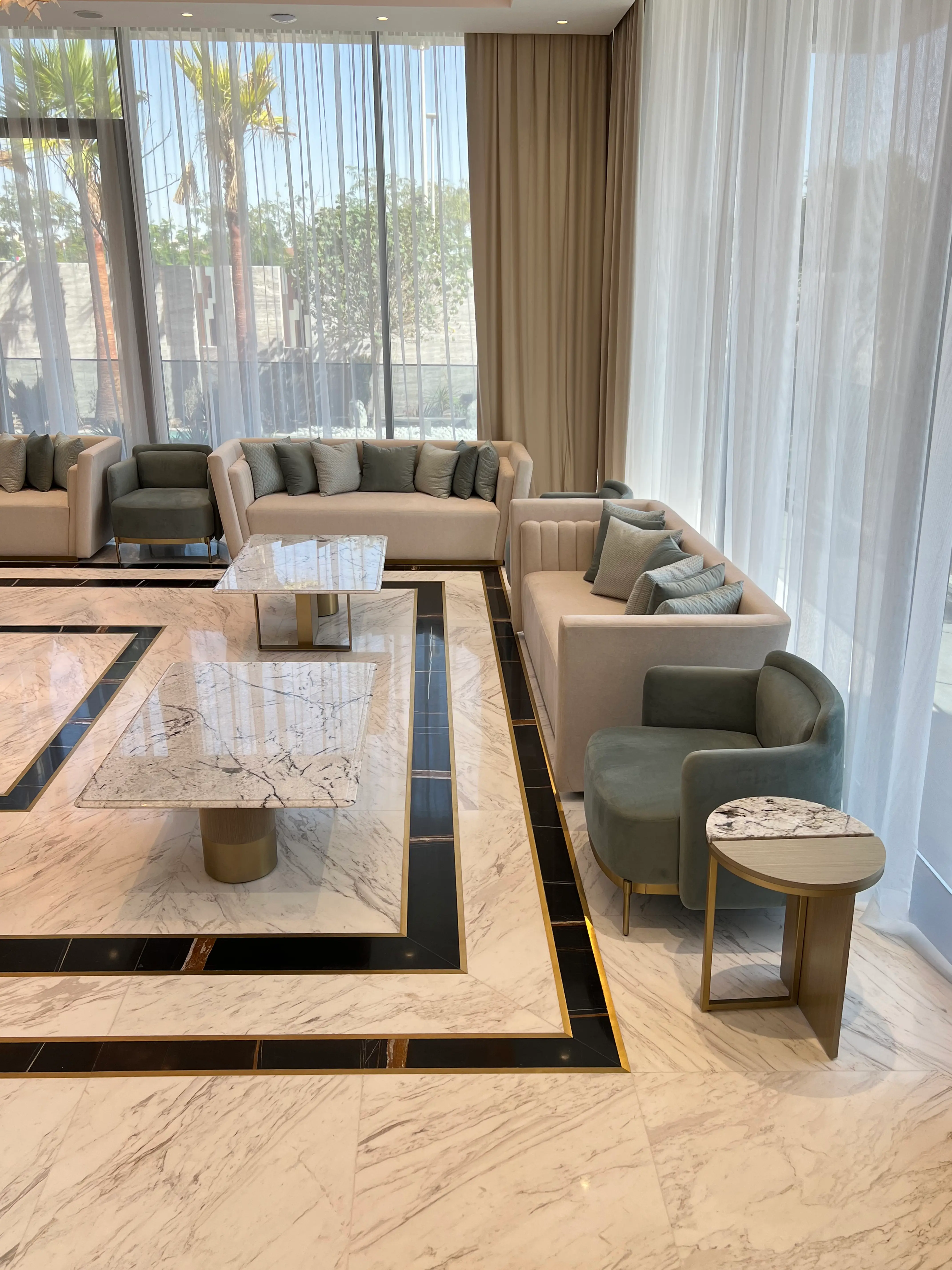 Custom Furniture for Modern Women's Majlis in Abu Dhabi