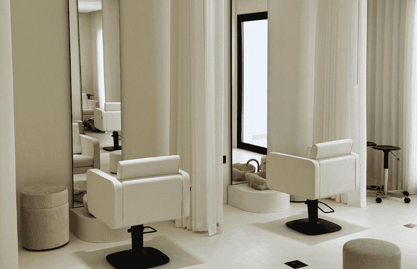 Luxury Custom Salon Interior & Furniture Commercial Project