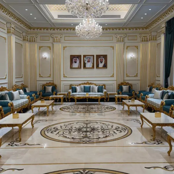 Luxury Custom Classic Furniture Villa Design Project In Sharjah