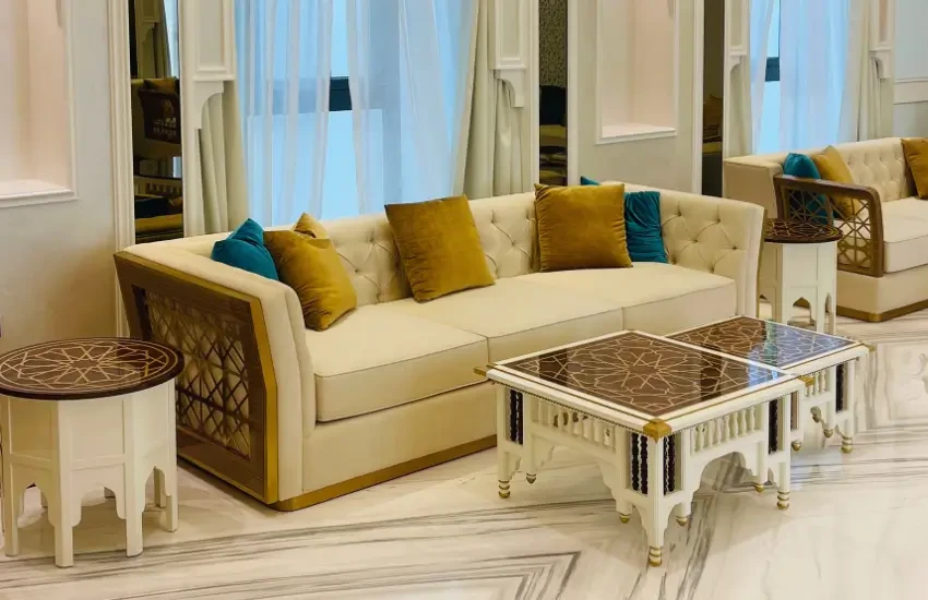 Luxury Arabic Majlis Design in Sharjah Villa