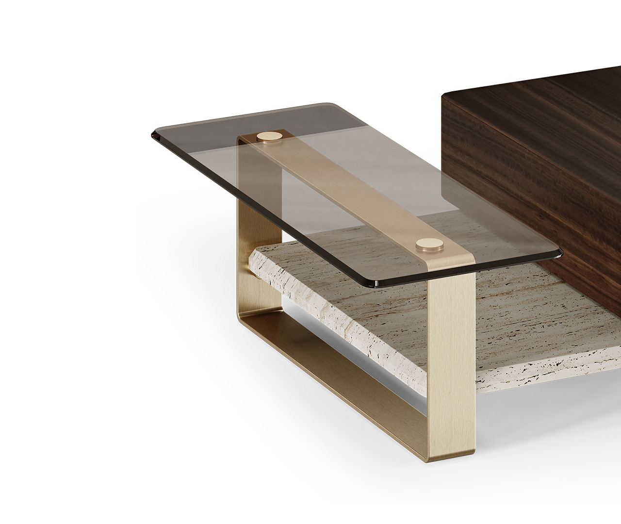 Mixed Elements Coffee Table