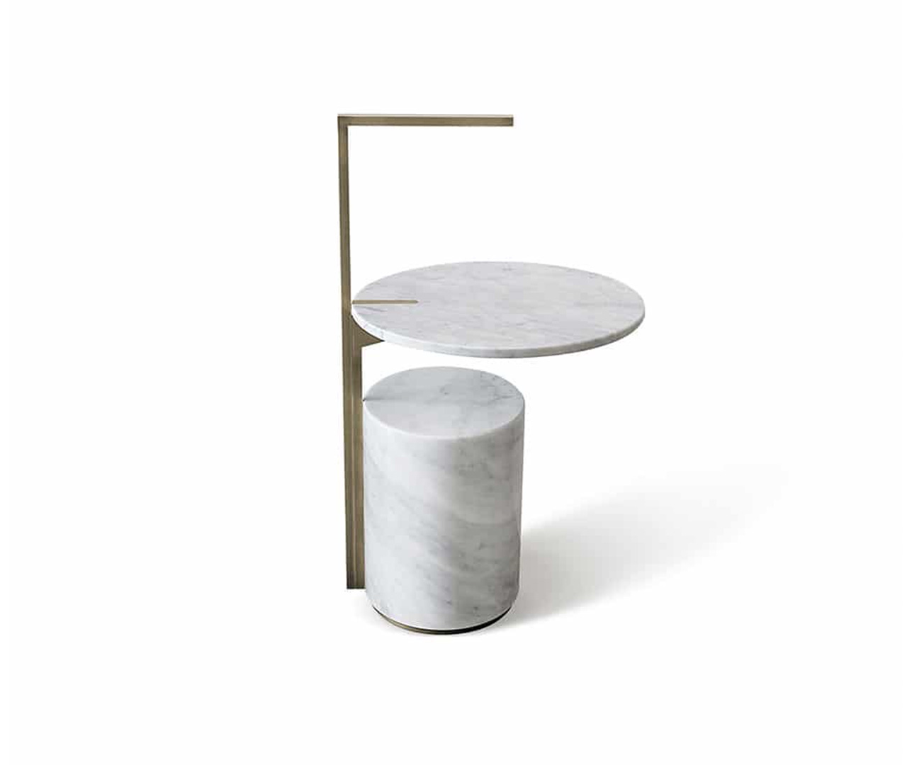 Marble Sculpture Side Table