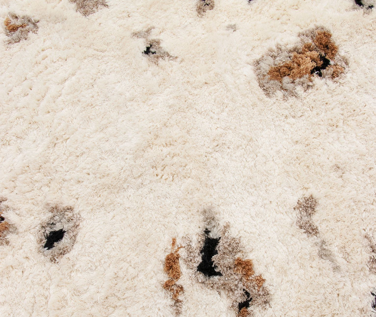 Round textured Carpet